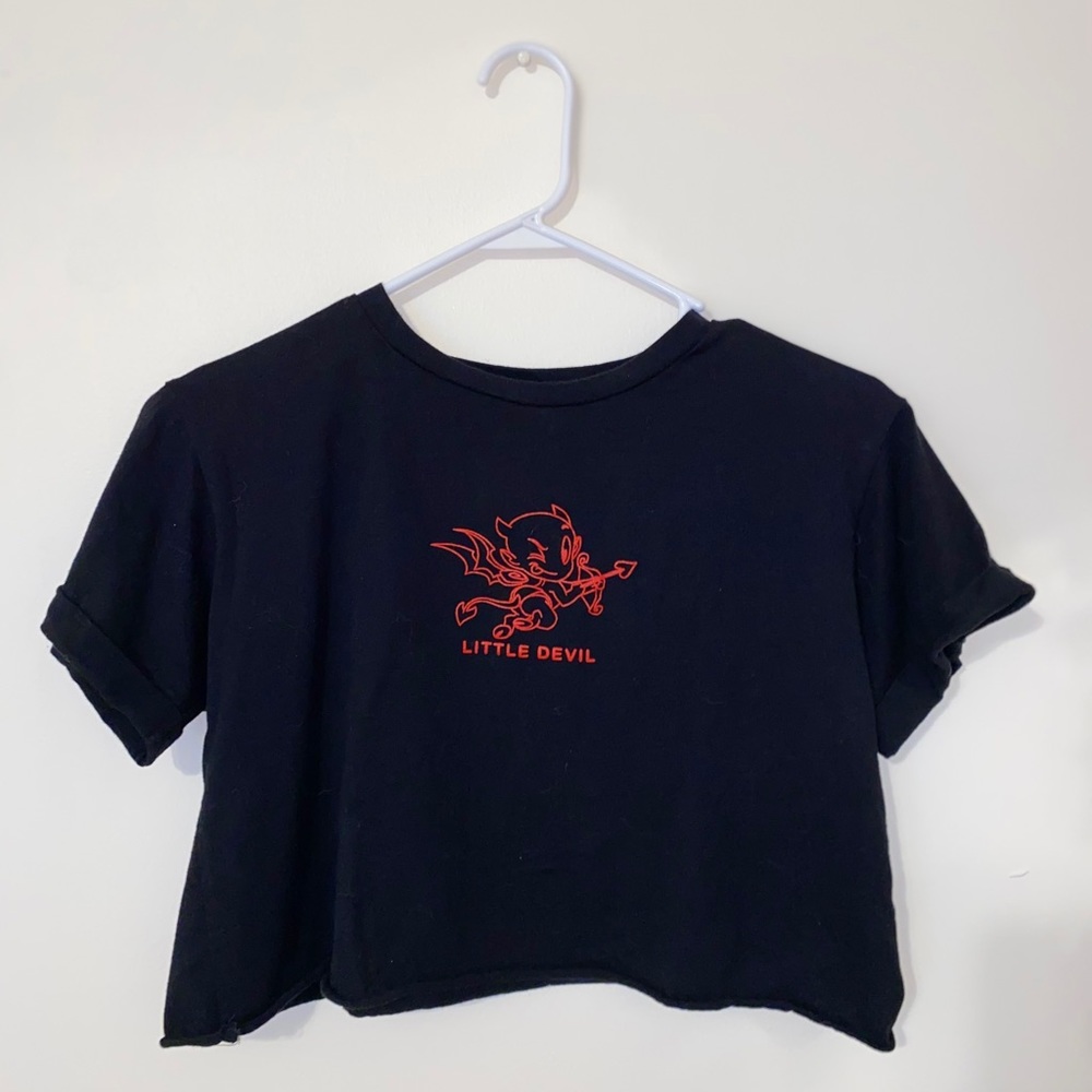 WORN ONCE- French Pastry Little Devil Tee